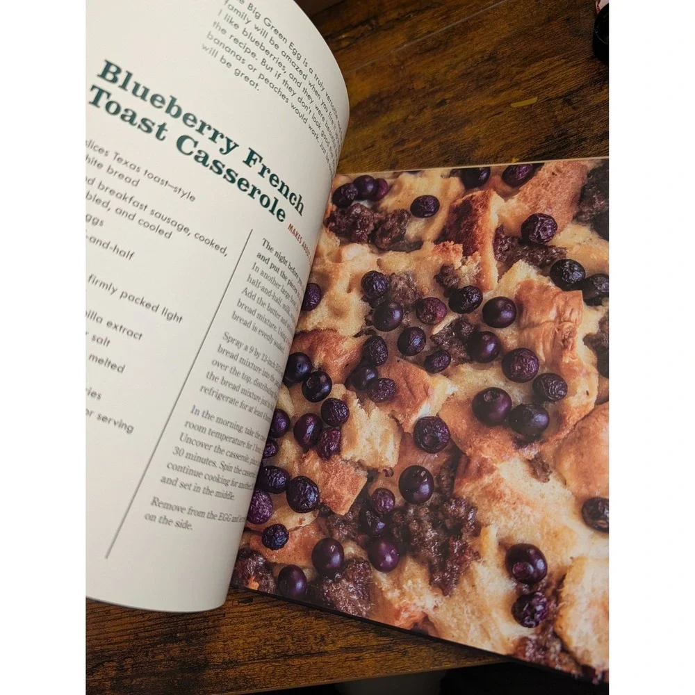 Ray Lampe Big Green Egg Cookbook Hardcover BBQ Smoking Grilling Kamado Recipes
